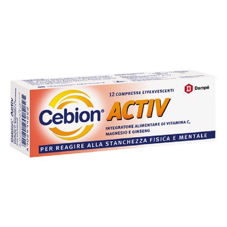 CEBION ACTIV 12CPR EFFERVESCEN