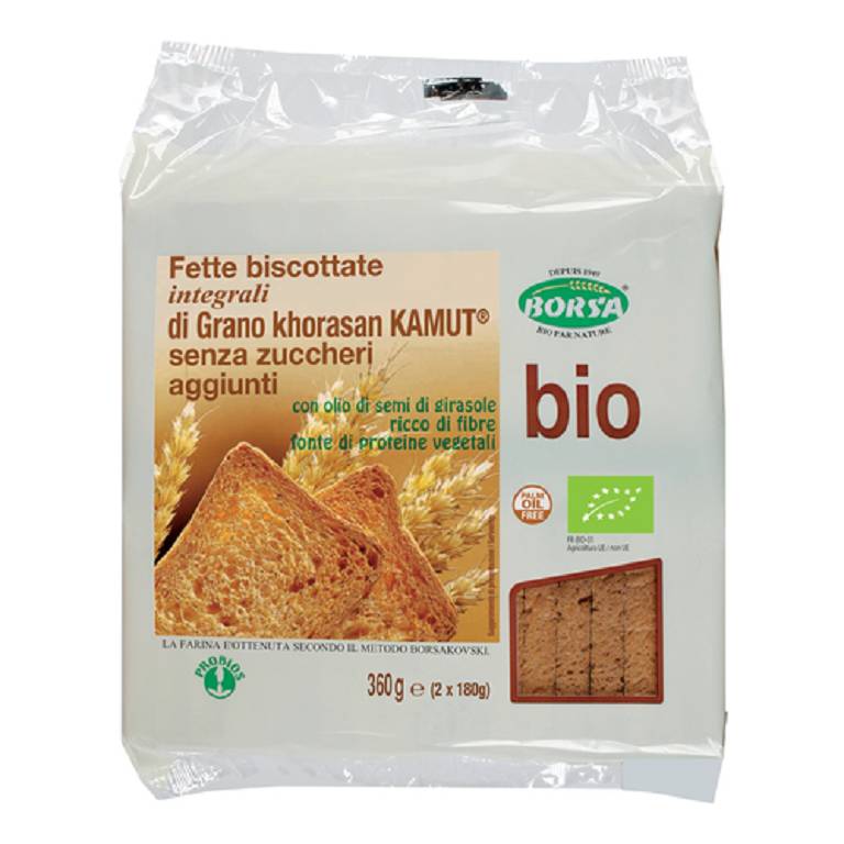 FETTE BISC C/FARINA INTEGR KAM