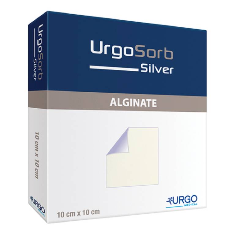 URGOSORB SILVER 10X10CM 10PZ